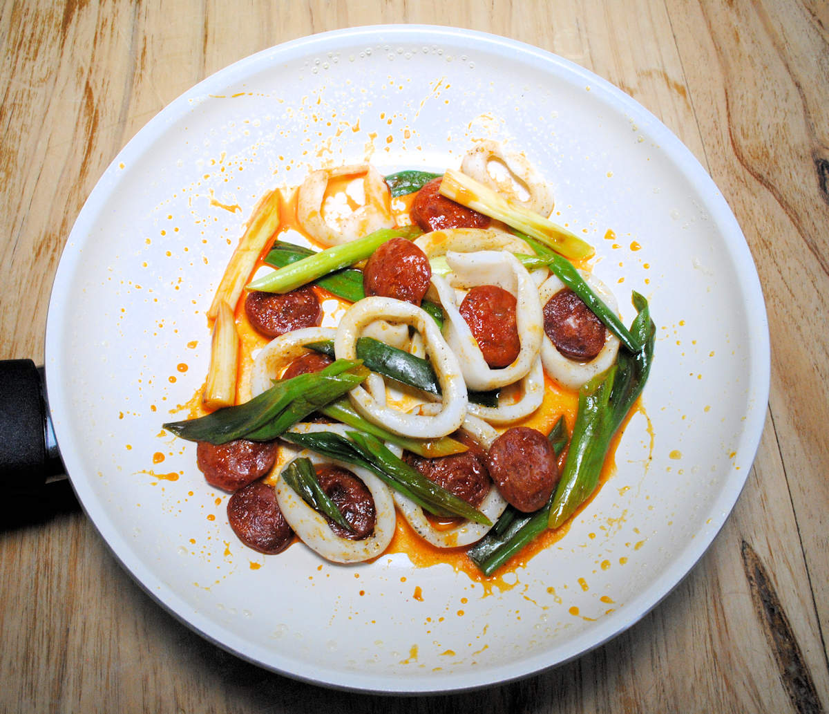 Squid And Chorizo | Recipe | Cuisine Fiend